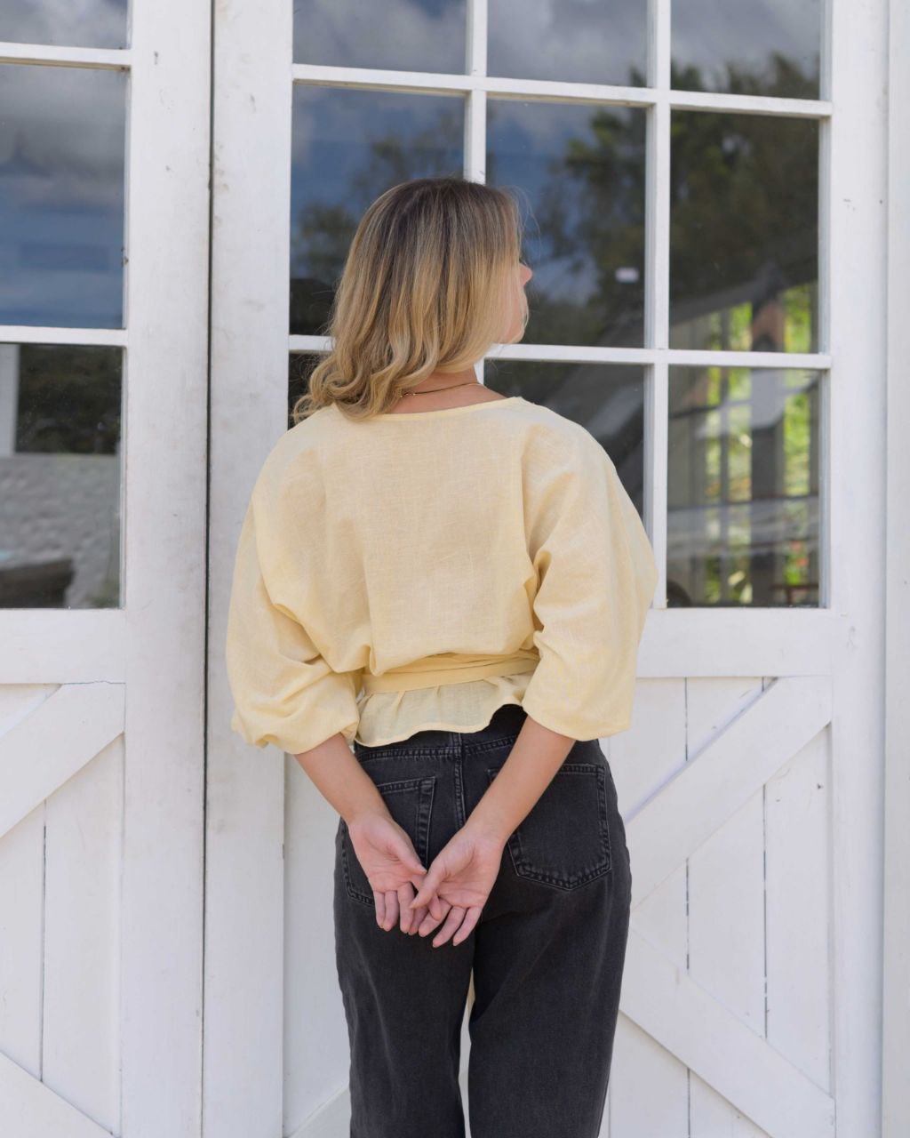 Blusa Sunset Plane Amarillo