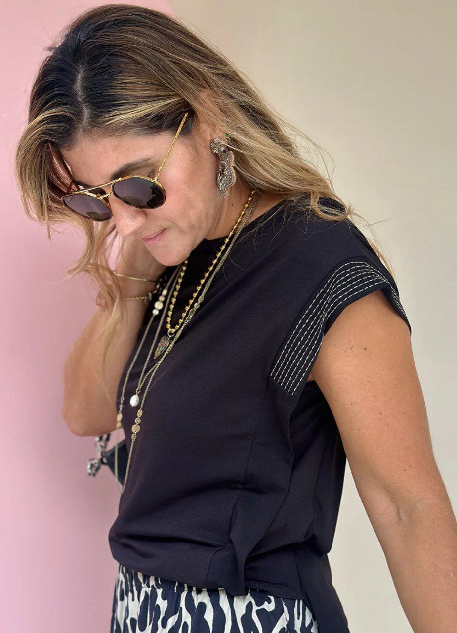 Blusa Bonita negra