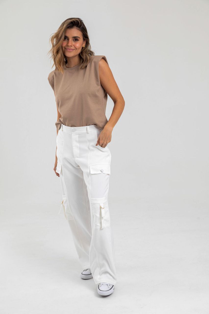 Blusa Lety Camel