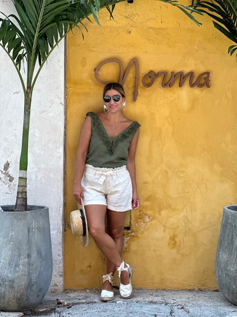 Blusa Gabi verde