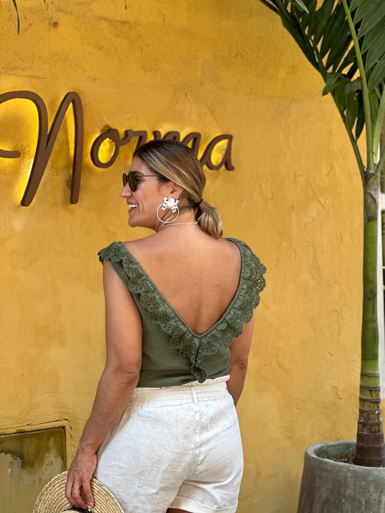 Blusa Gabi verde