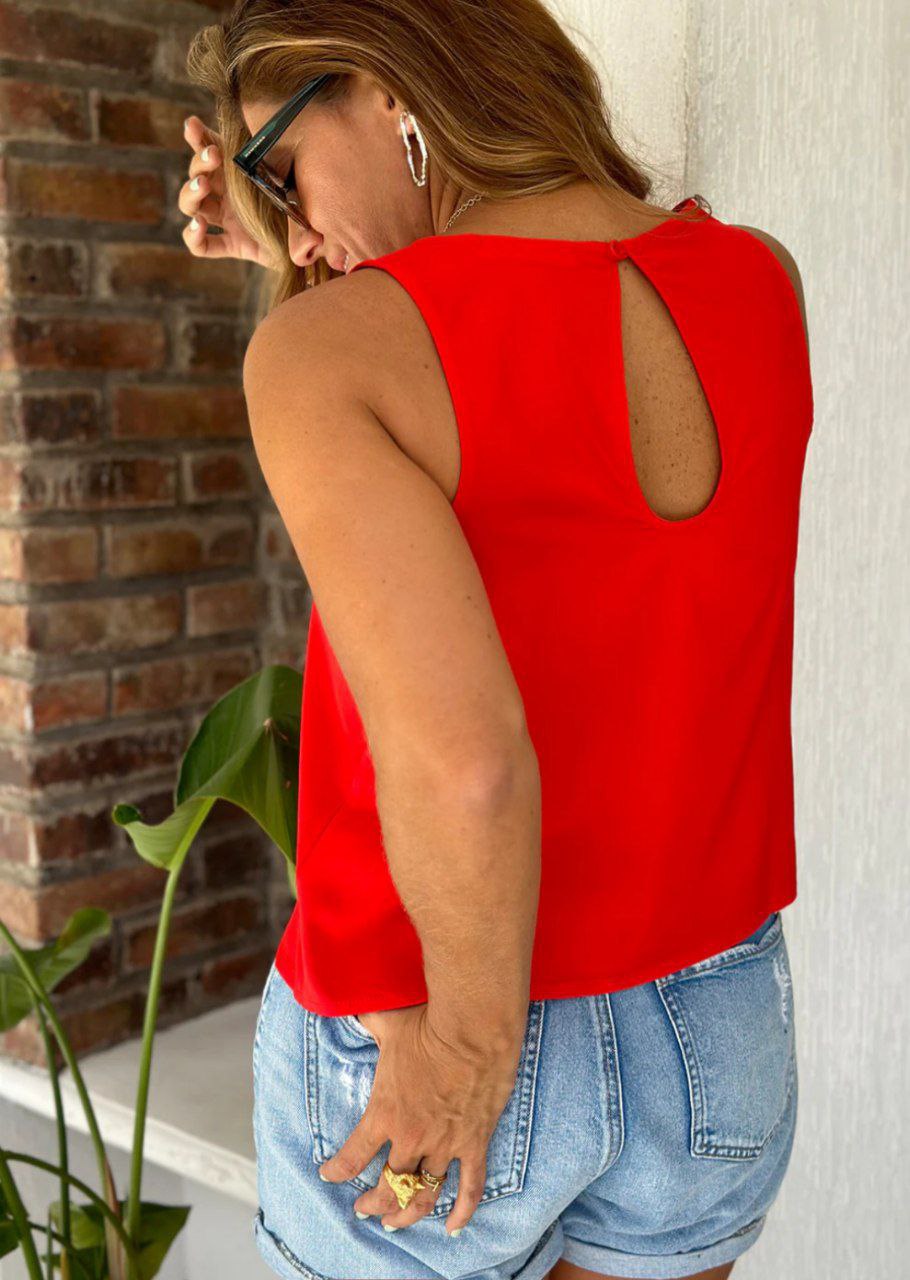 Blusa Adriana roja