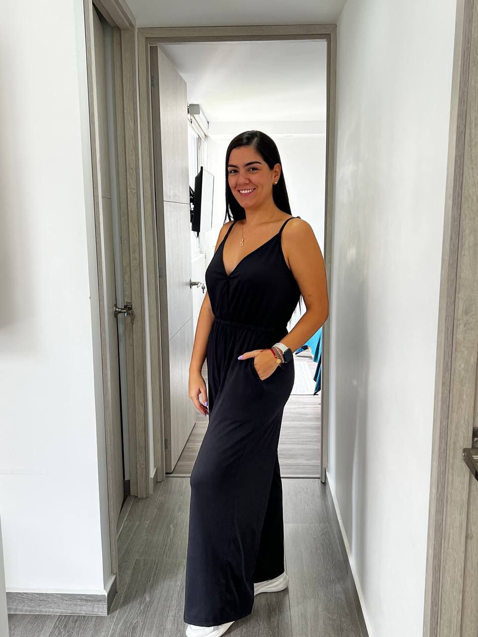 Enterizo macarena Negro