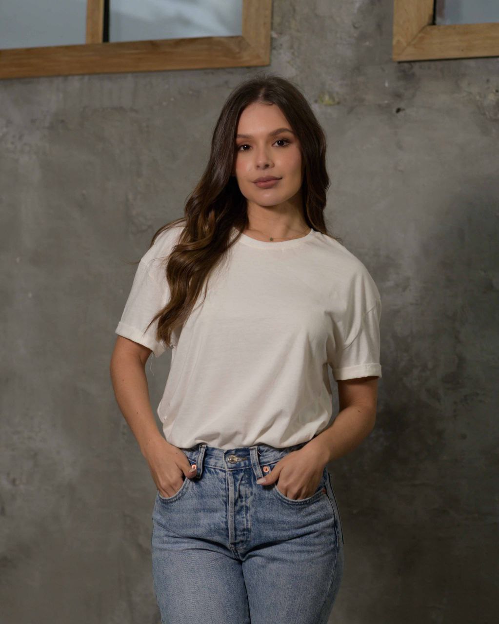 Camiseta Kila Fruits Marfil