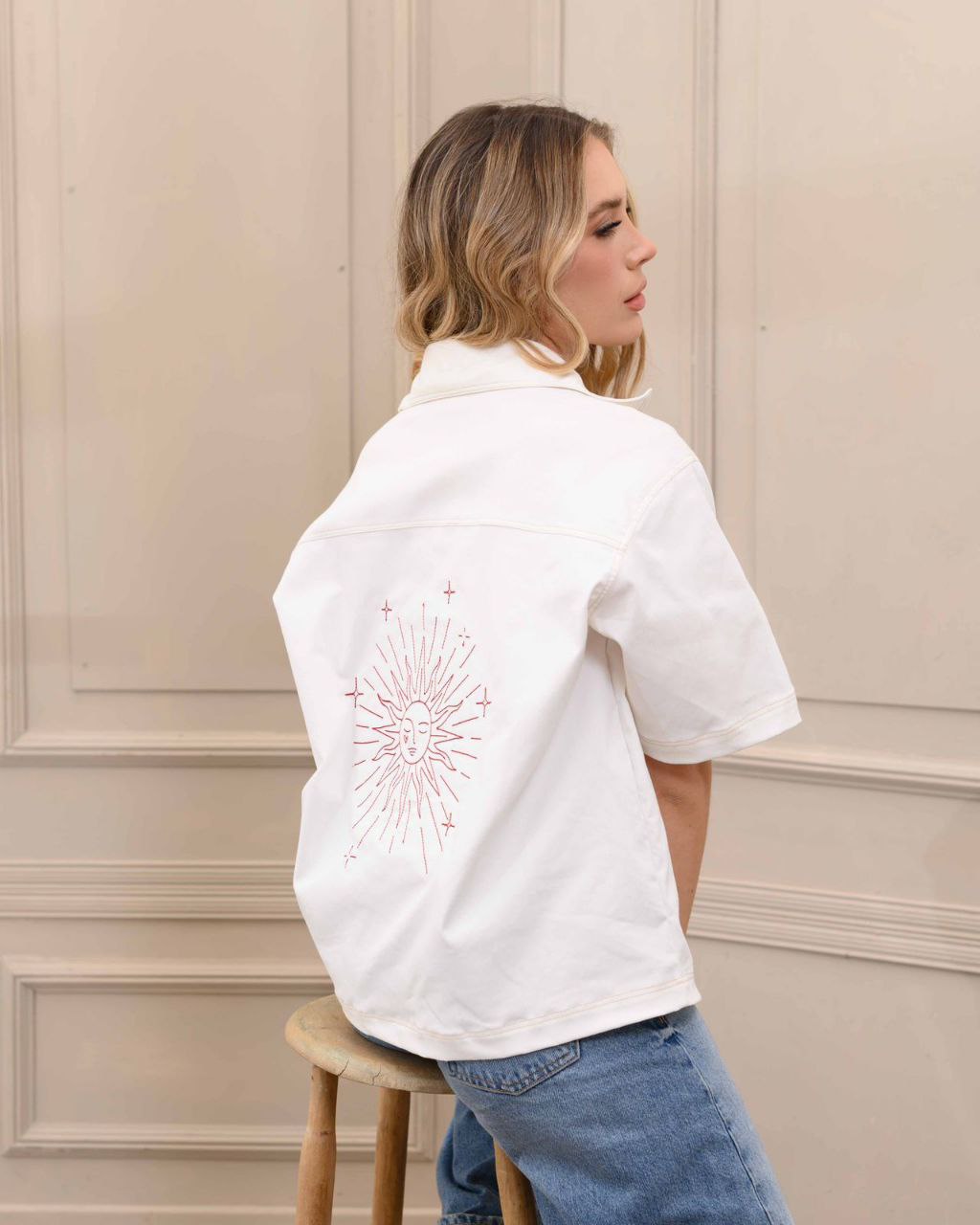 Camisa Owala Marfil