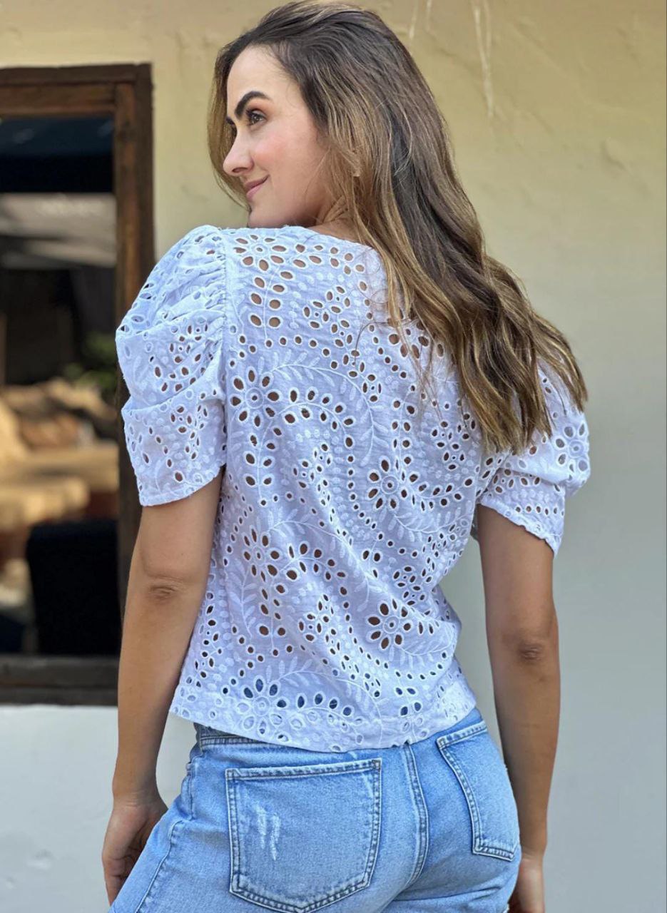 Camisa fatima Blanca