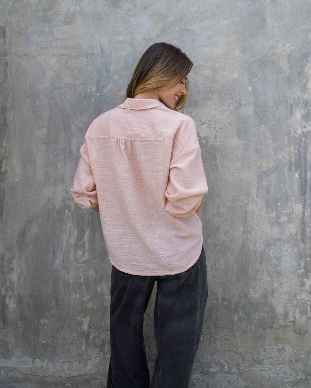 Camisa Cristina Beril Coral