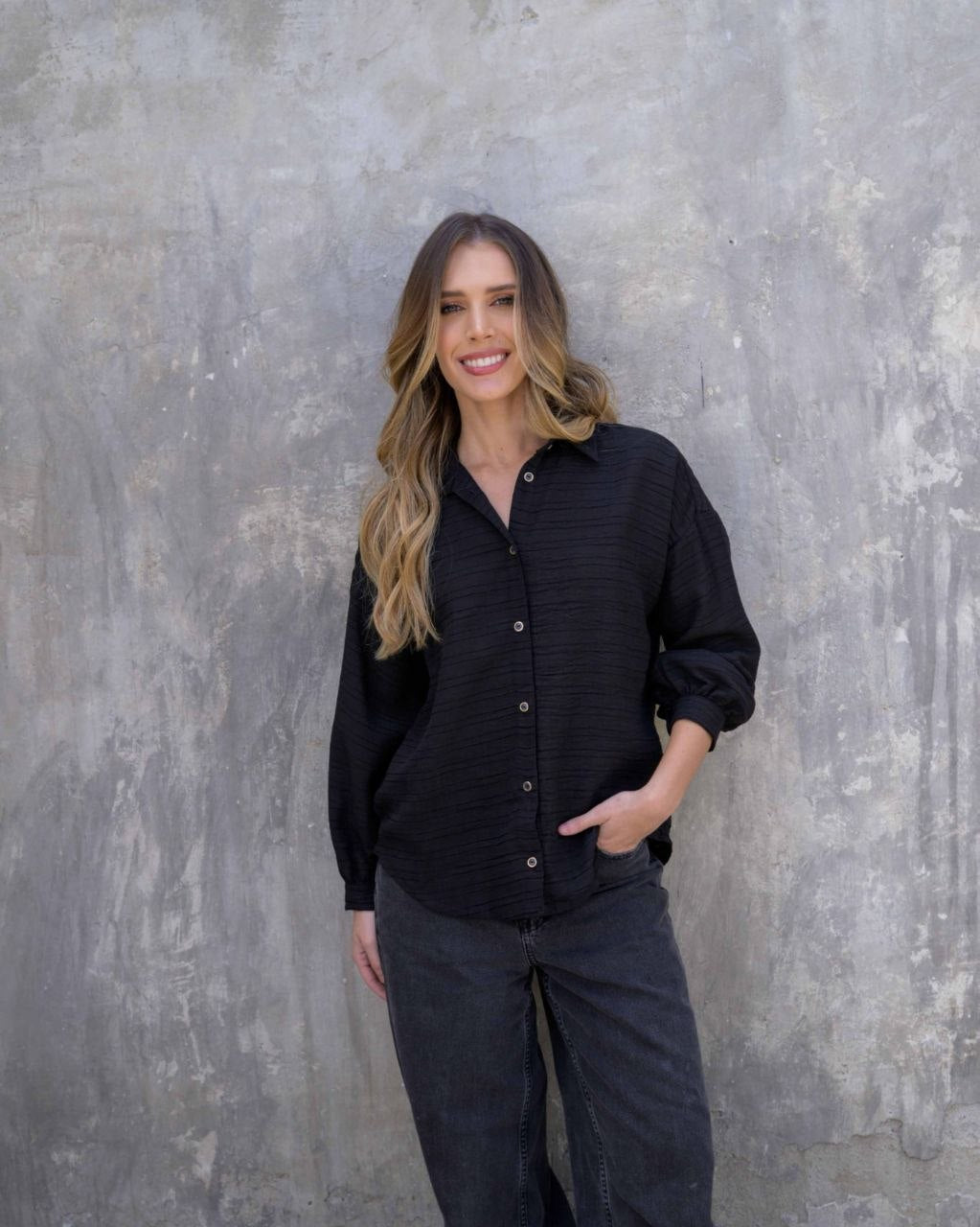 Camisa Cristina Berlin Balck