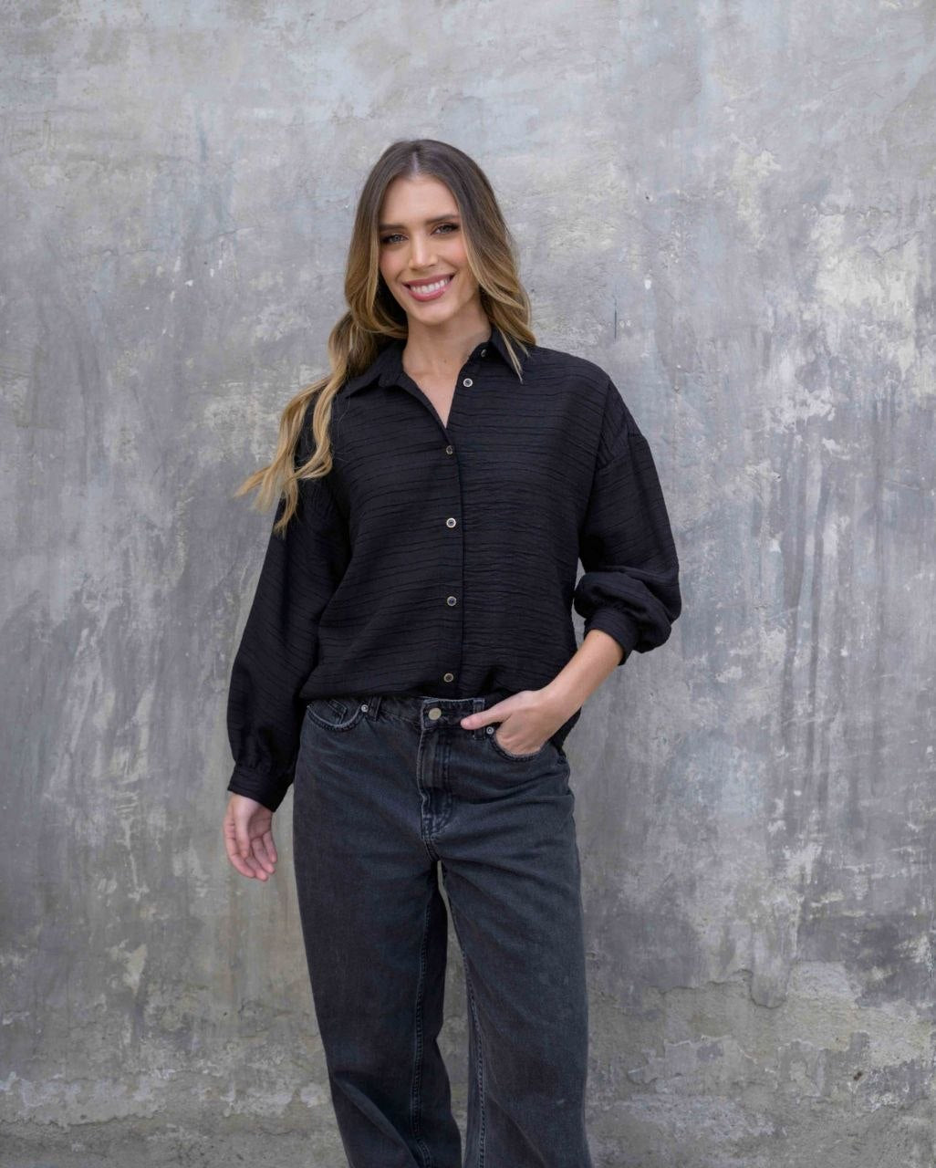 Camisa Cristina Berlin Balck