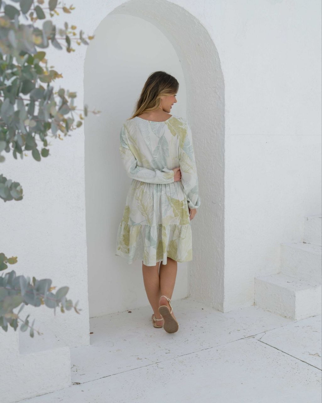 Vestido Santana Tropic Green