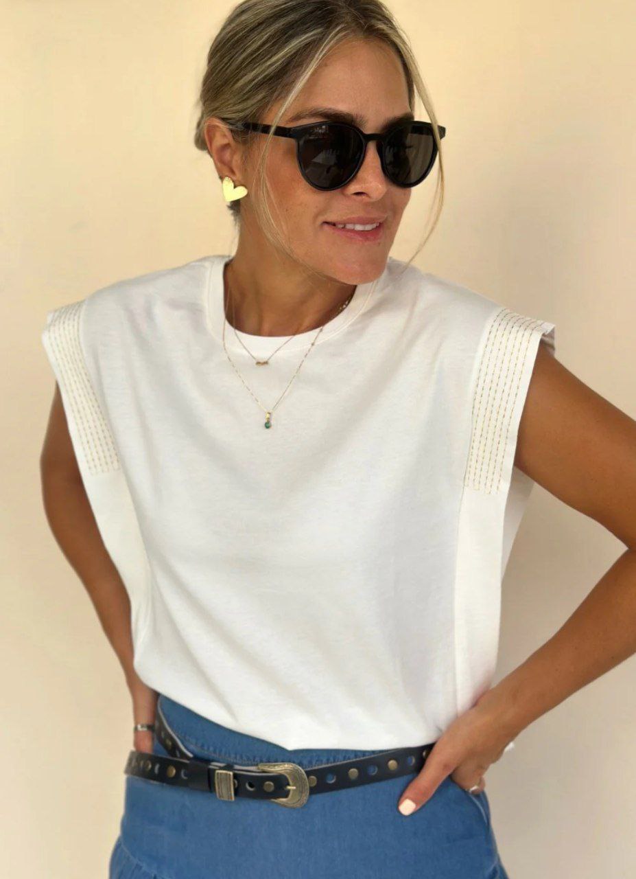 Blusa Bonita Dorada