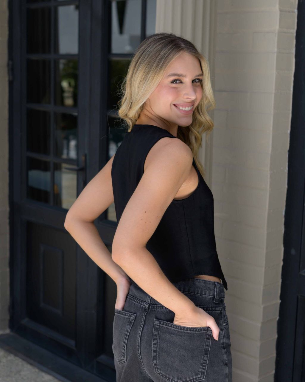 Chaleco Zafiro Negro