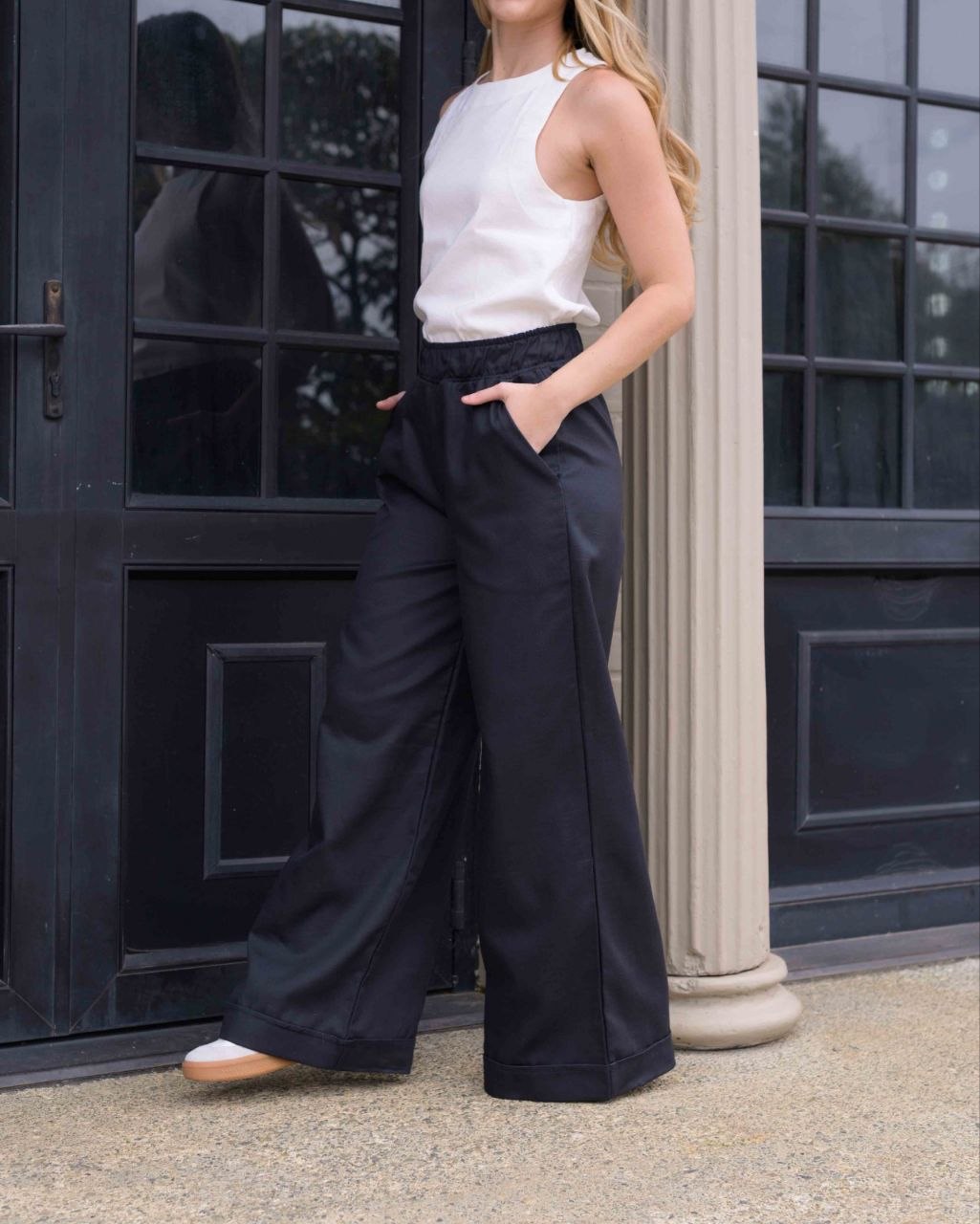 Pantalon Cande Plane Azul