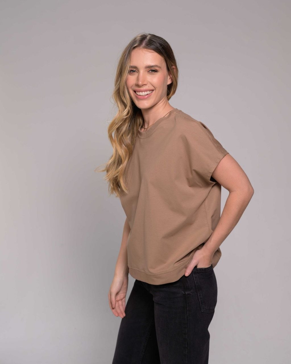 Camiseta Plane Aly Cocoa