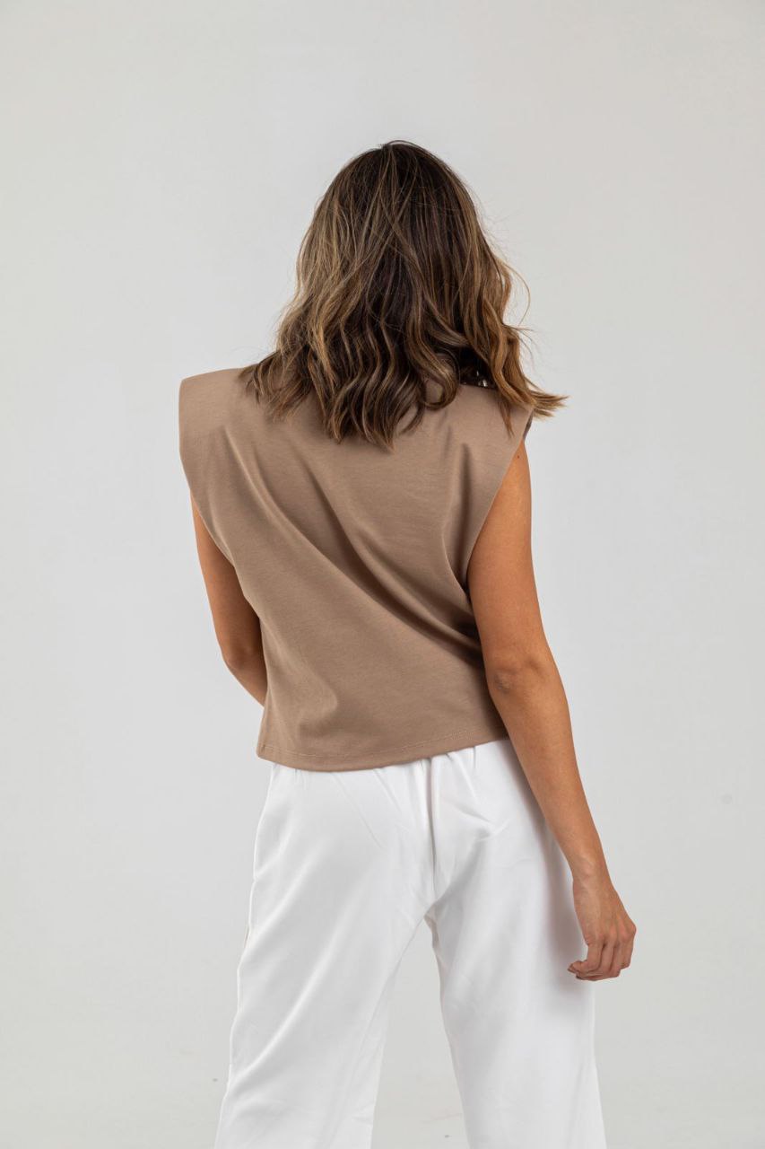 Blusa Lety Camel