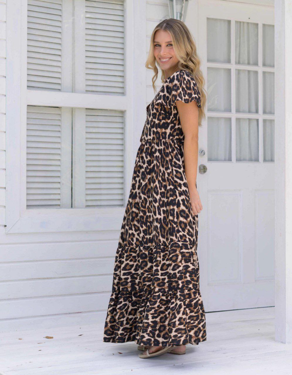 Vestido Praga Print Cafe
