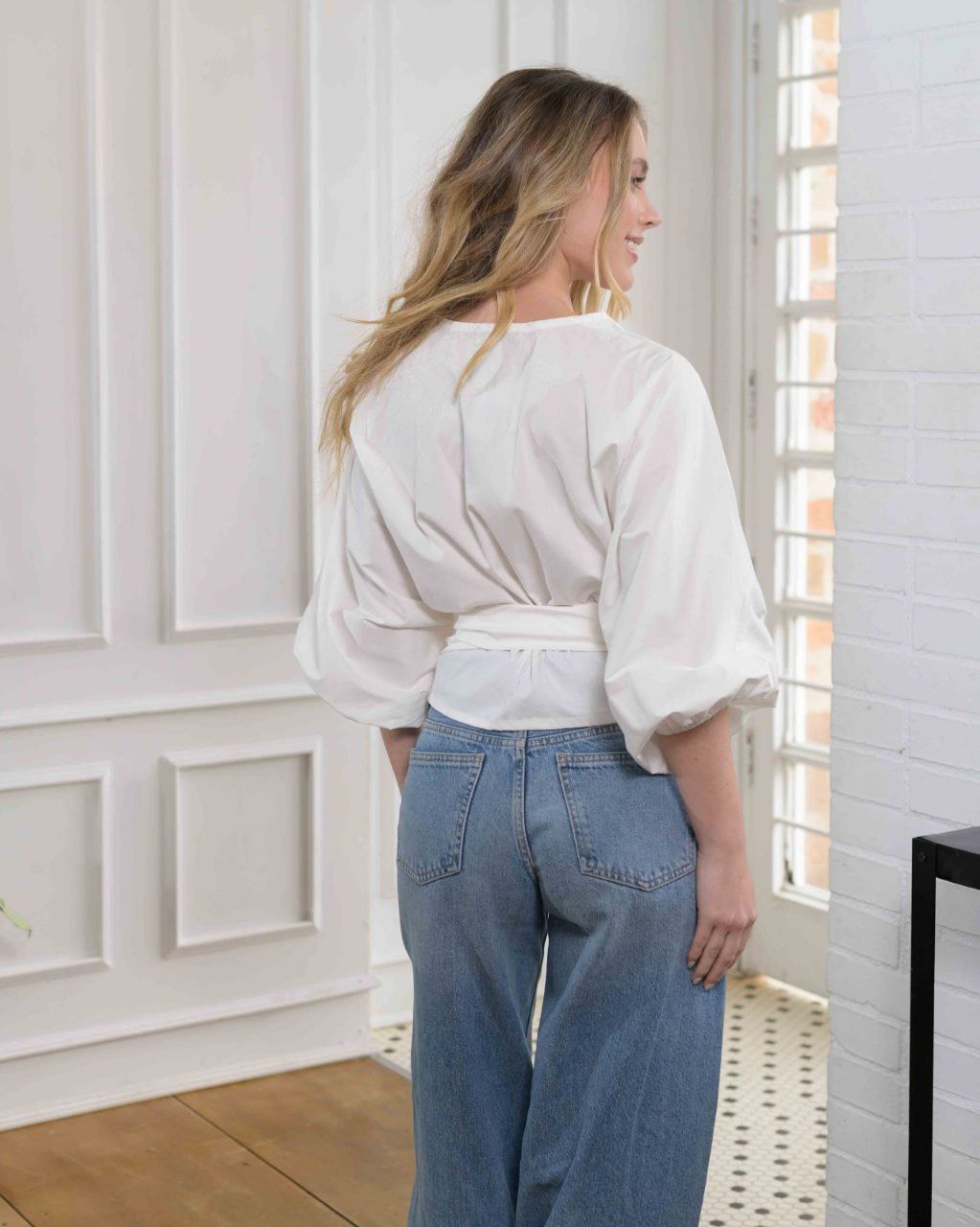 Blusa Sunset Bali Marfil