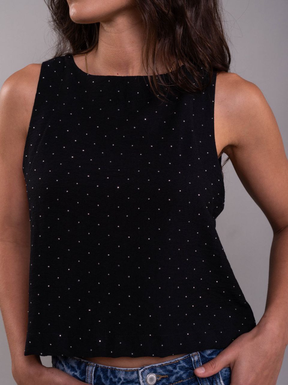 Blusa Cata Ibiza Negra