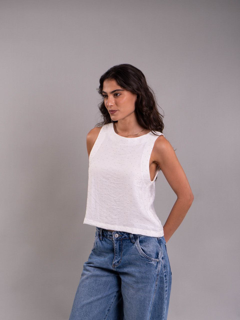 Blusa Cata Ibiza Blanca