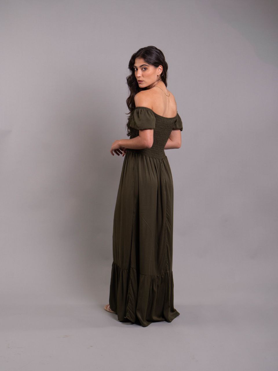 Vestido Katy Plane Verde