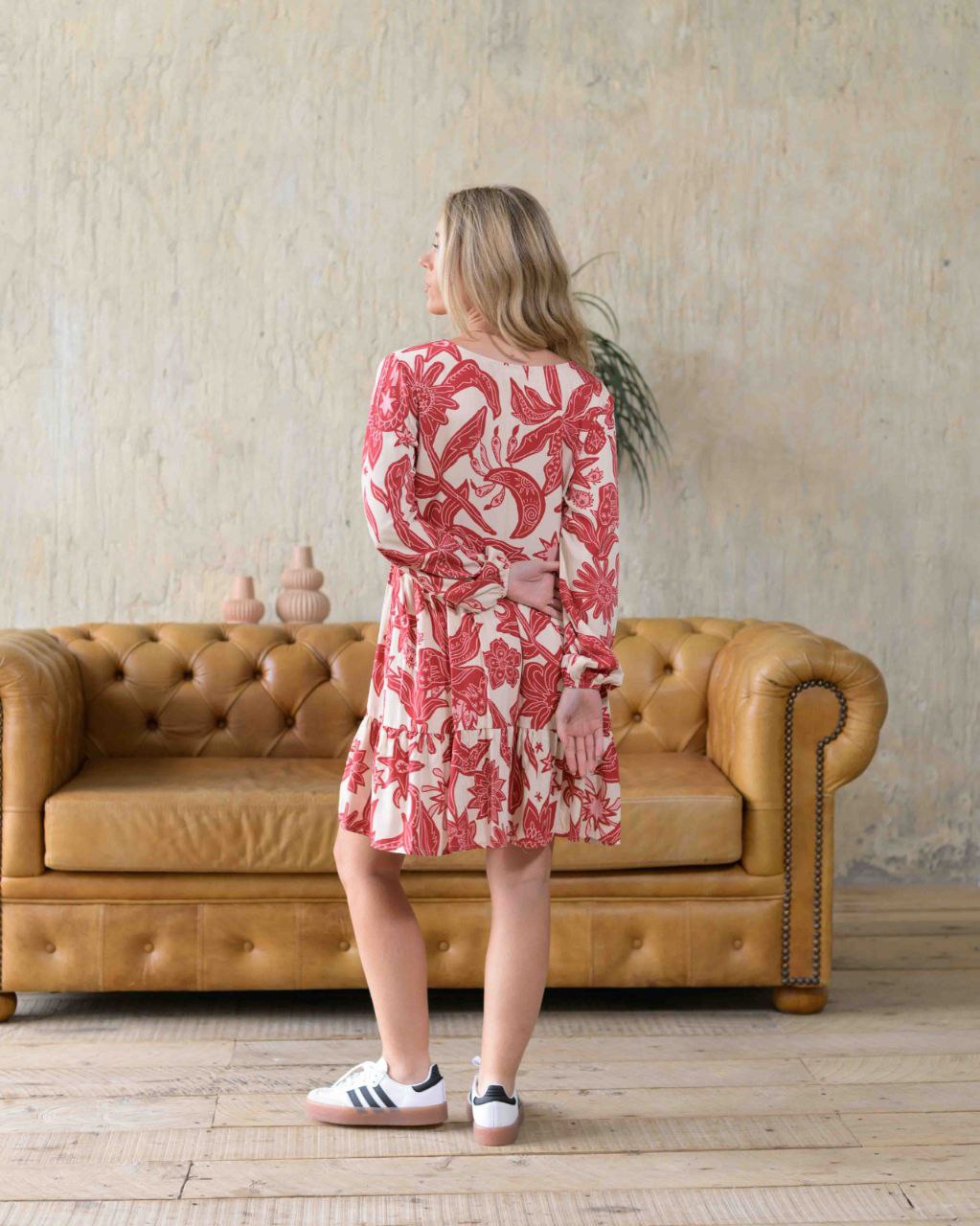 Vestido Santana Cherry