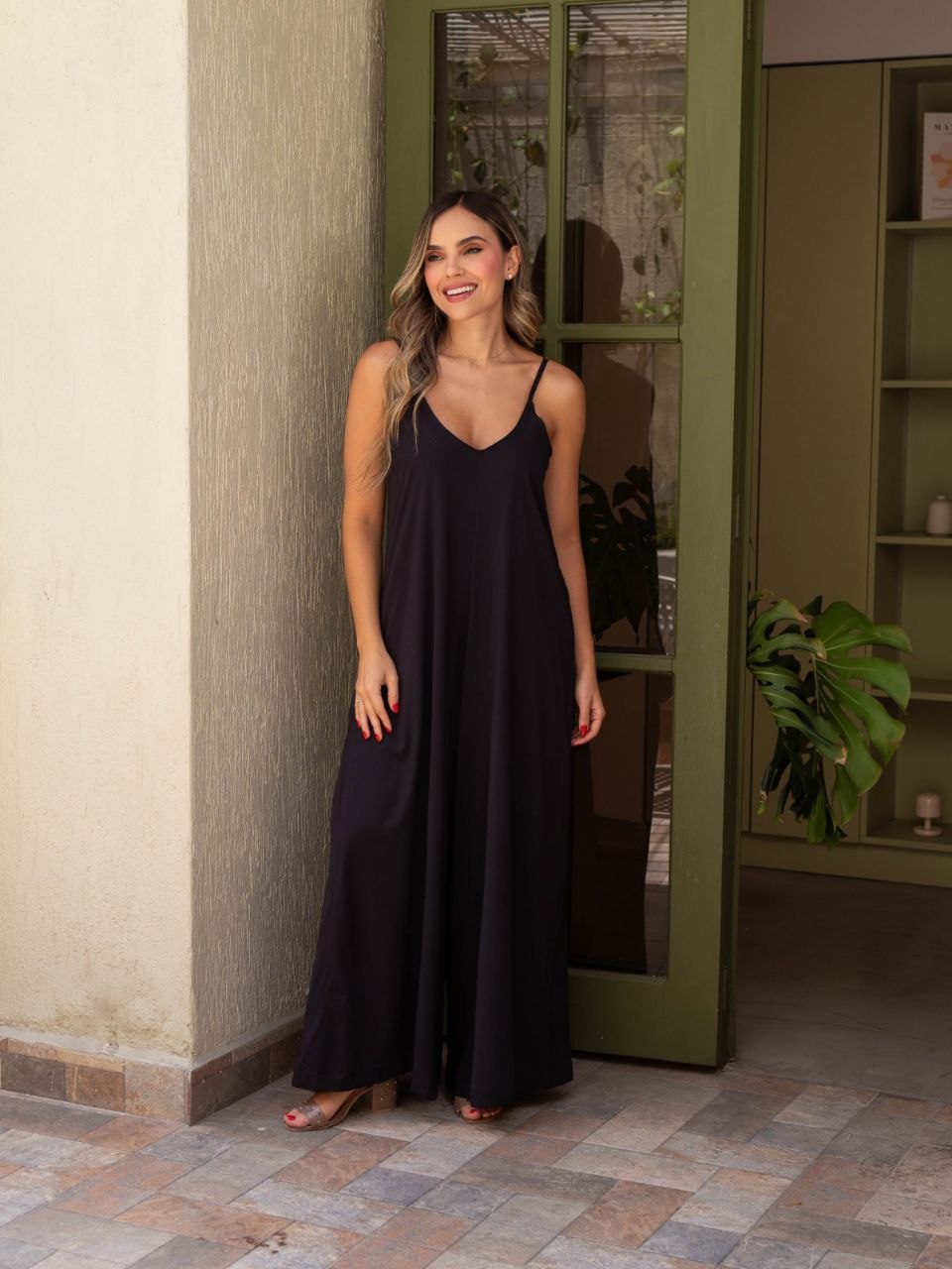 Enterizo Vale Plane Black