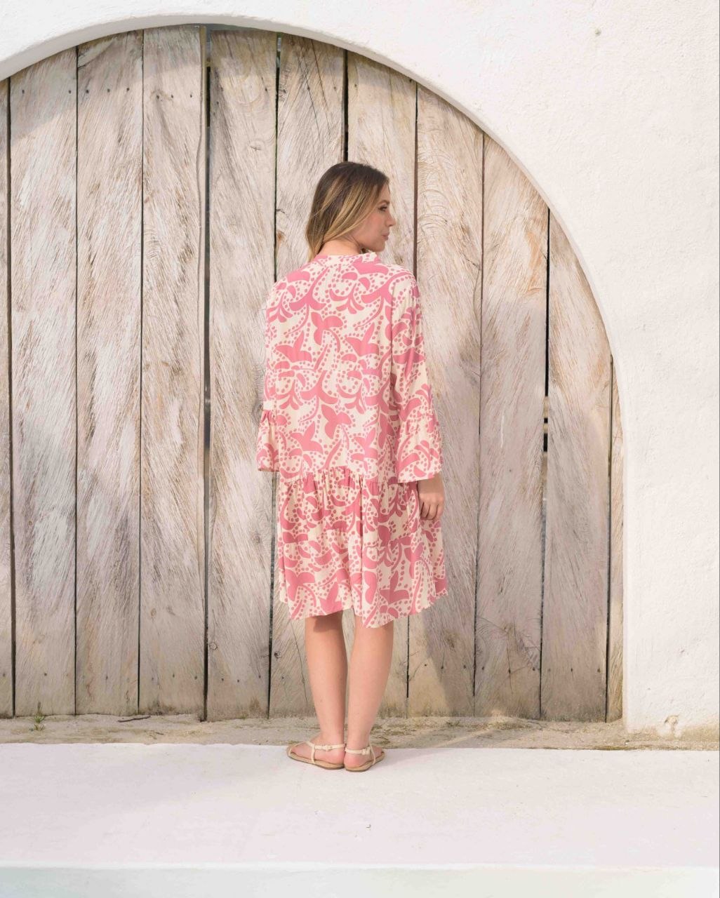 Vestido Lax Bloom Rose