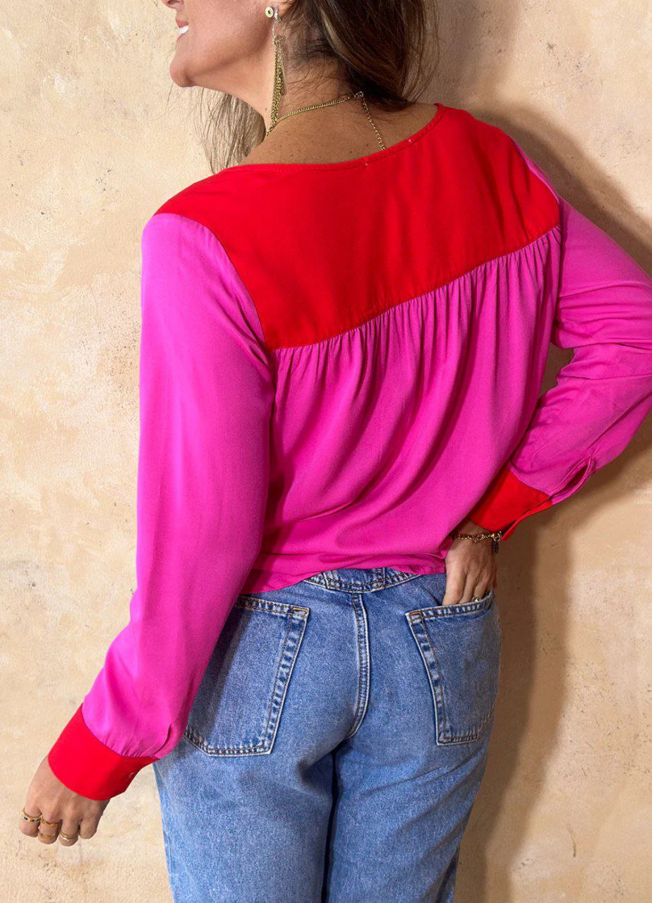 Blusa Norma Combinada