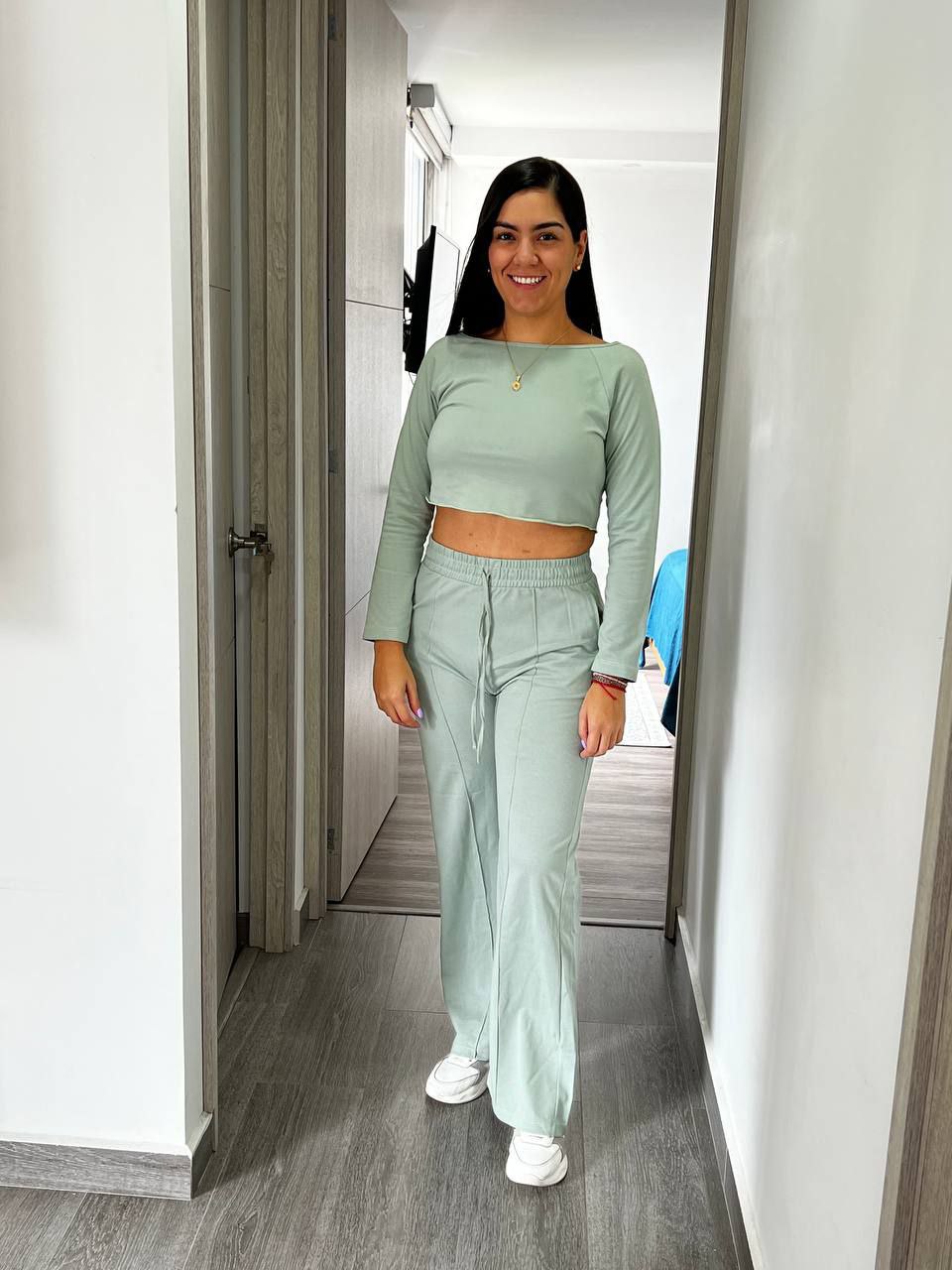 Set Sara verde claro