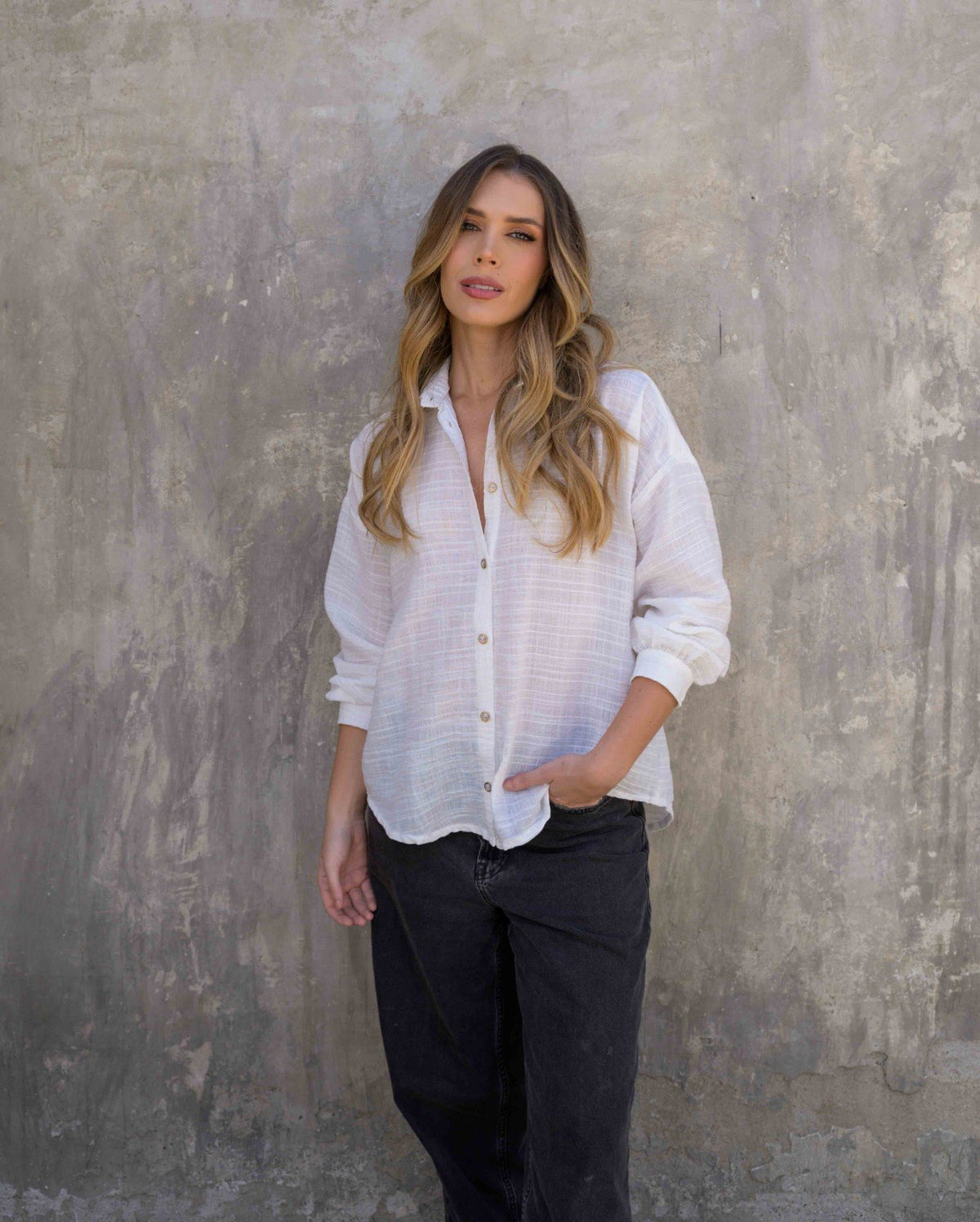 Camisa Cristina Berlin Blanca