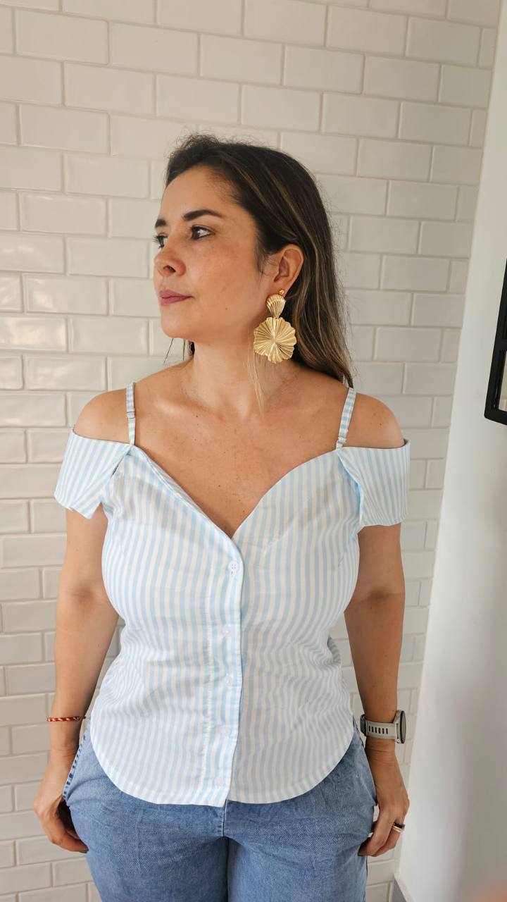 Blusa Gia Rayas