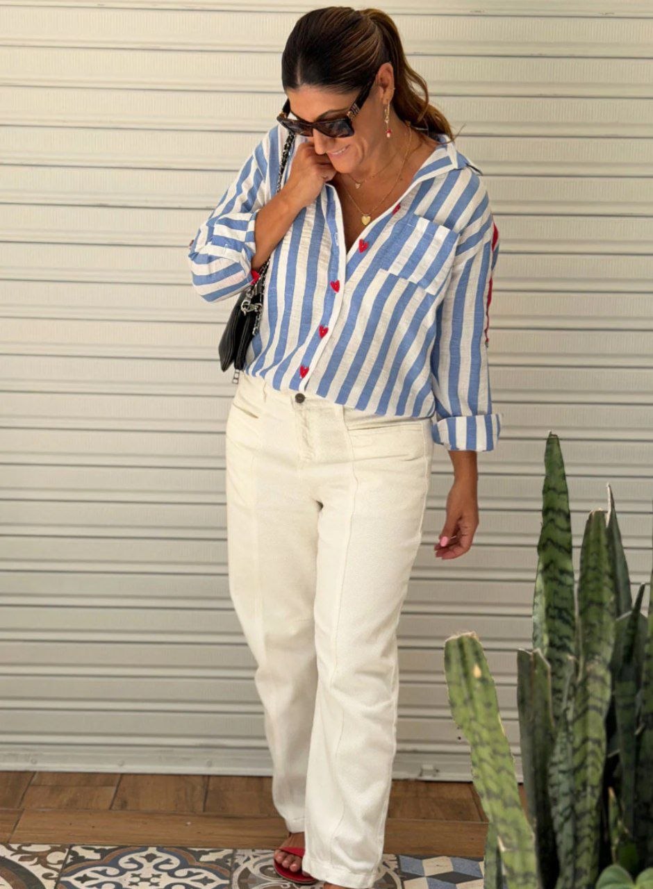 Camisa Manga Larga Lirio