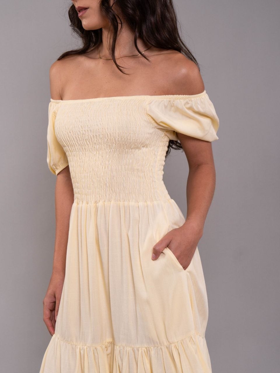 Vestido Maite Plane Butter