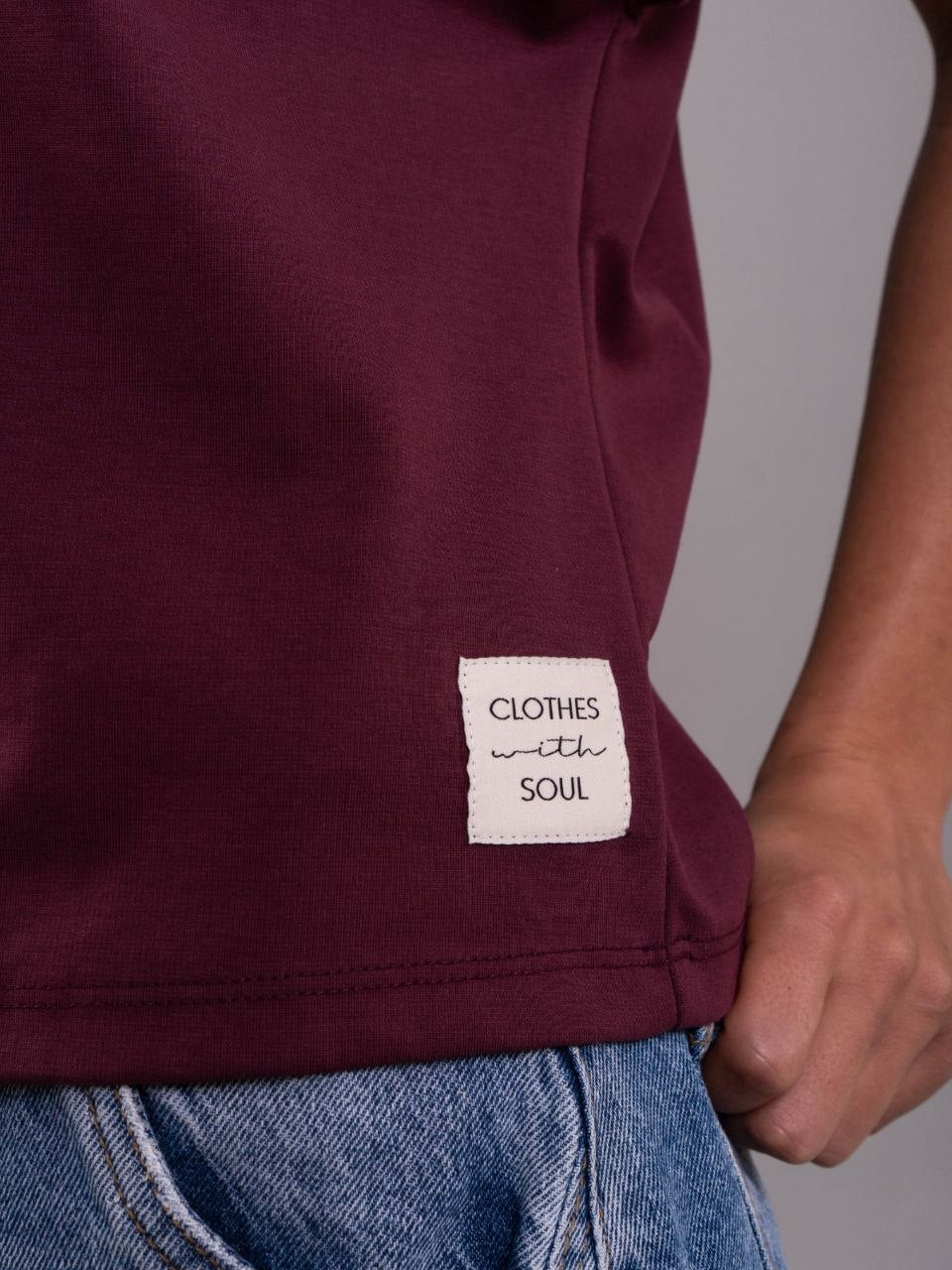 Blusa Frida Acid Vino