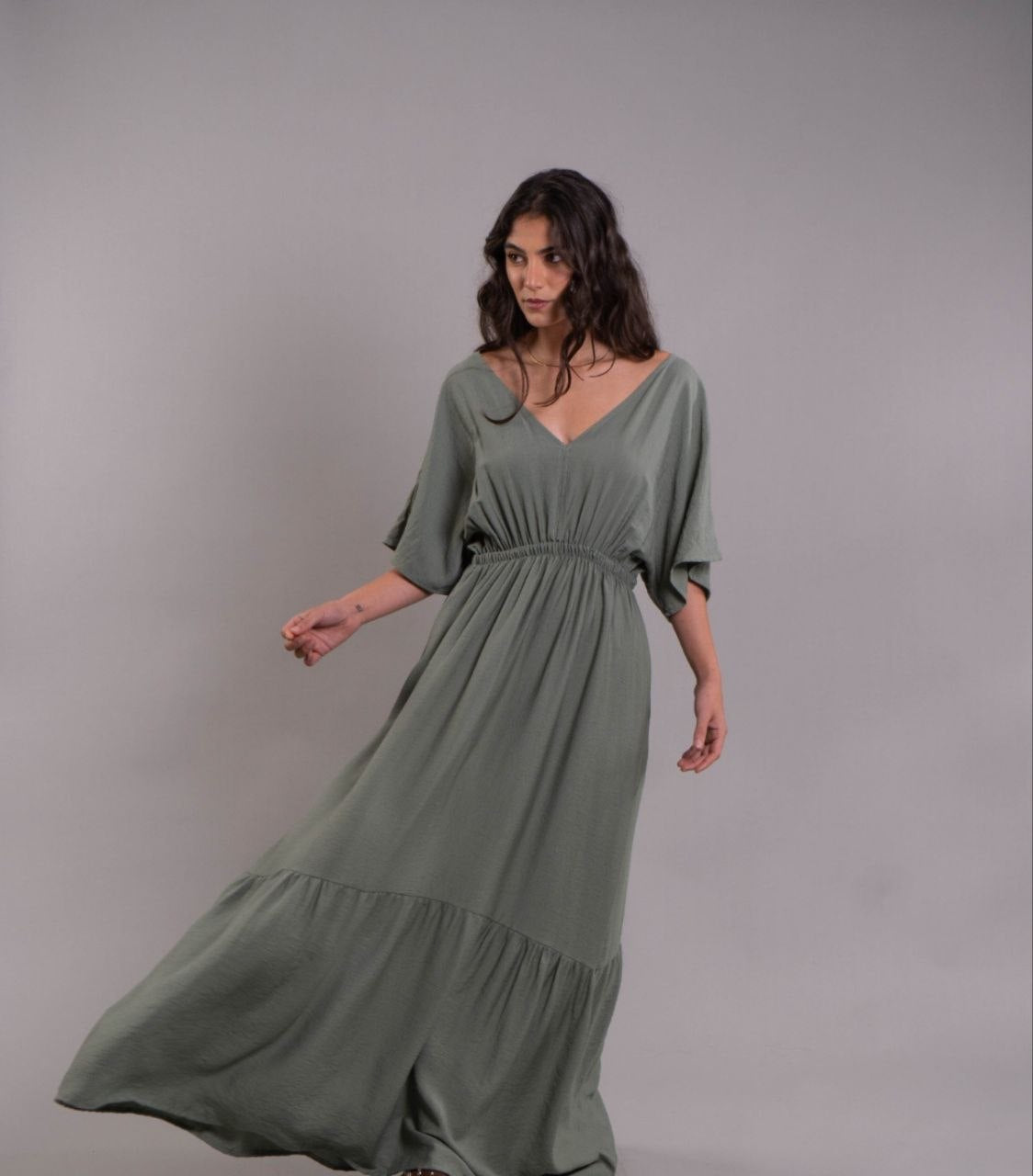 Vestido Elodia Salvia