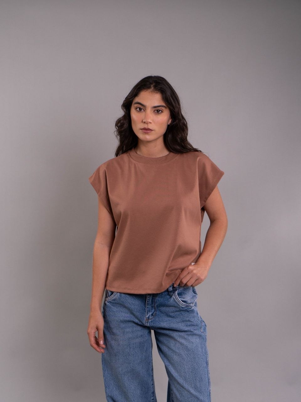 Blusa Frida Acid Cocoa