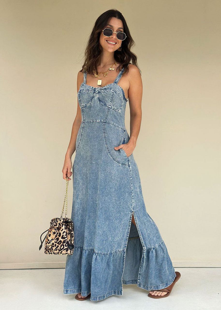 Vestido Girasol Azul