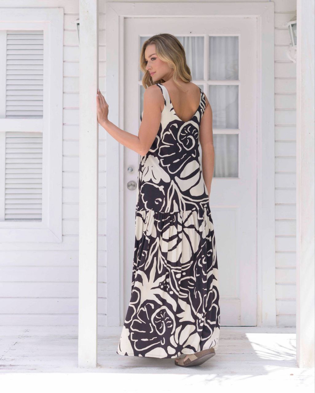 Vestido Marcia Milan Negro