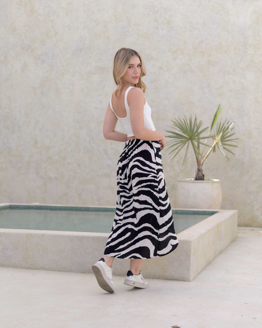 Falda Gaia Zebra