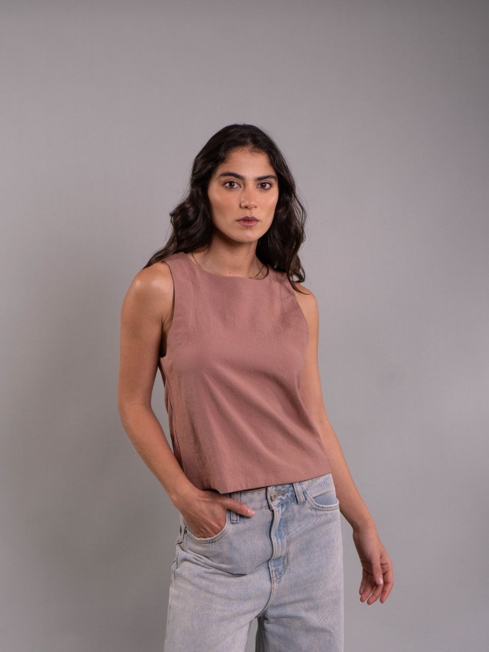 Blusa Cata Plane Cocoa