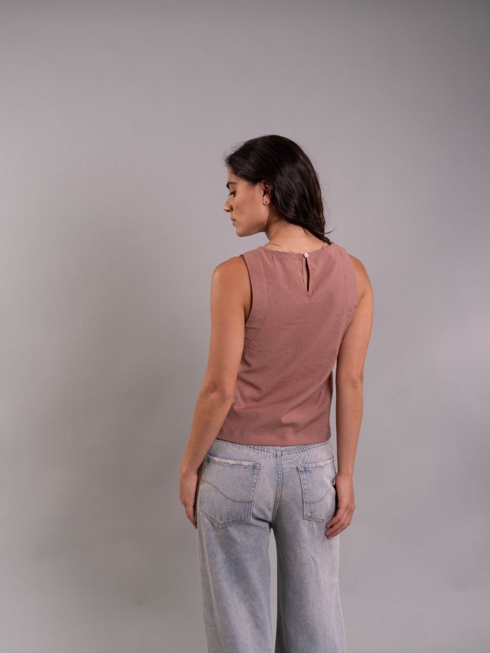 Blusa Cata Plane Cocoa