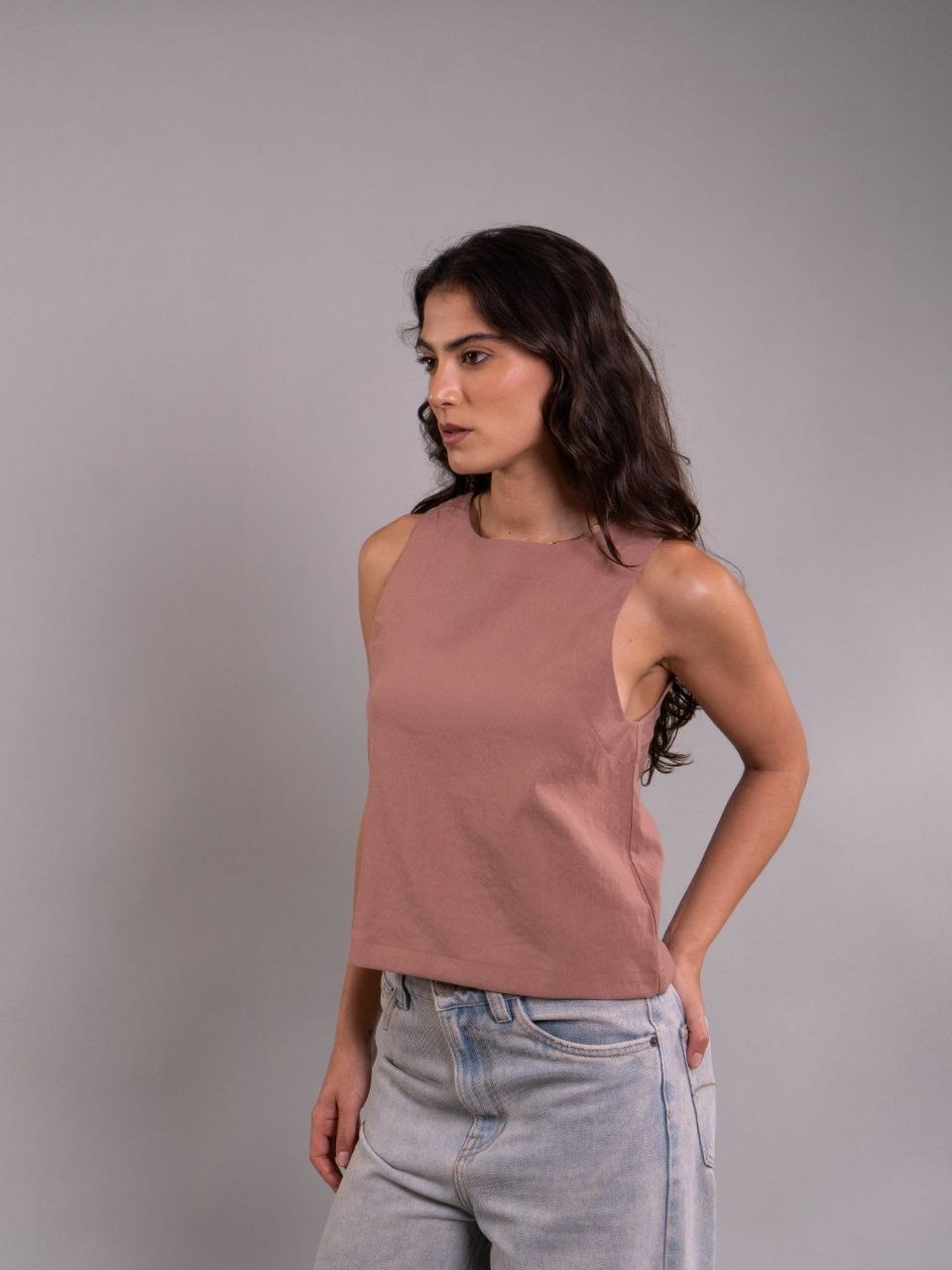 Blusa Cata Plane Cocoa