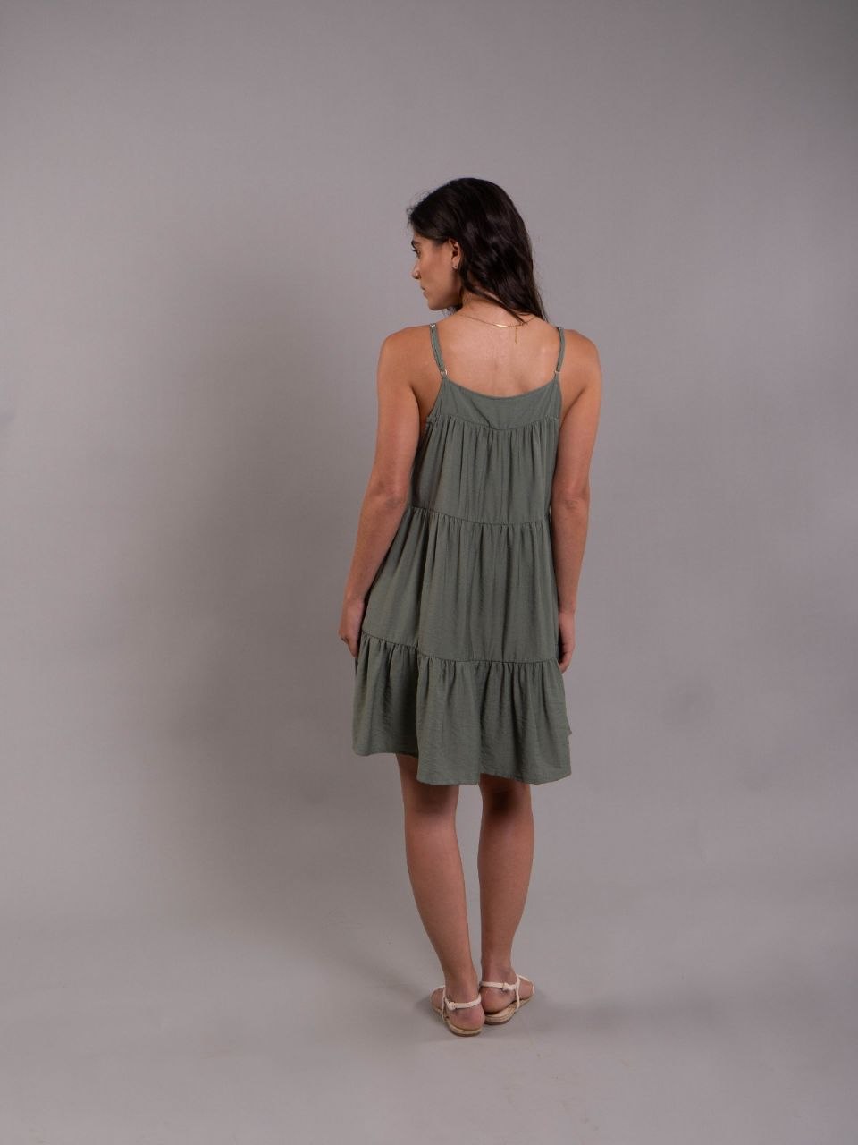 Vestido Alexa Plane Salvia