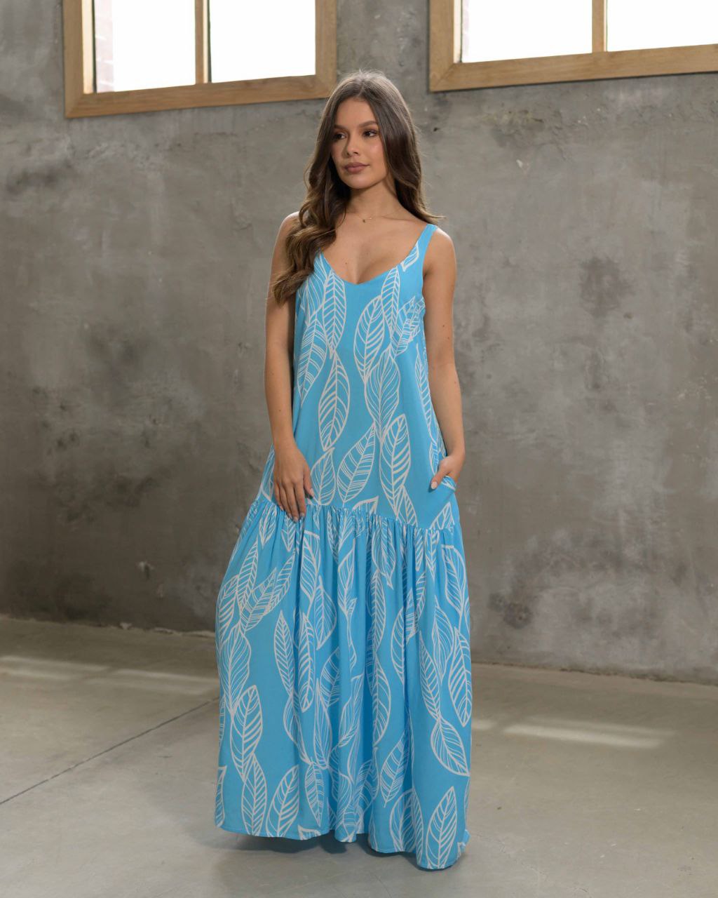 Vestido Marcia Blue