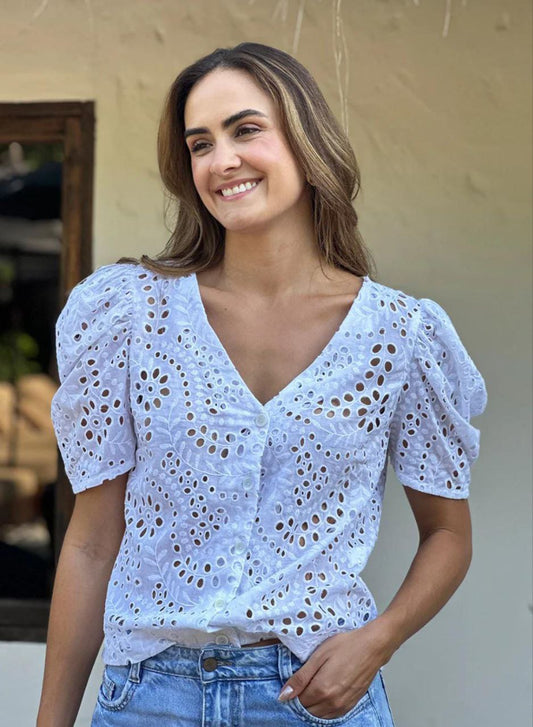 Camisa fatima Blanca